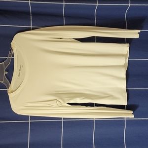 White long sleeve Eddie Bauer,  size L.